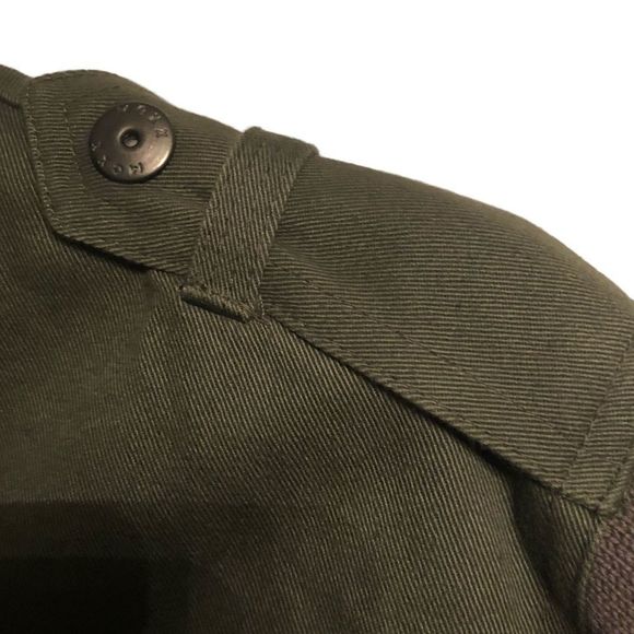 Mexx Full-Zip Military‎ Style Sweater Jacket in Olive Green - NWT Size M - Picture 6 of 10